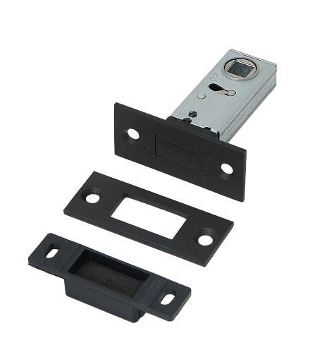 Защелки /6-45/ Защелка врезная TANDOOR TDL 6-50 MAG BLACK 